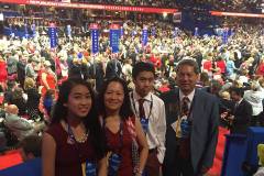 Falconi Family at Republican Convention