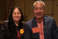 Geny and Ron campaigning in Ashland County