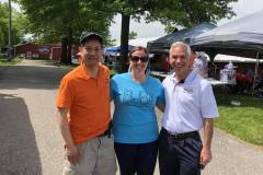 With Medina Mayor Hanwell